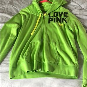 Pink sweater size large